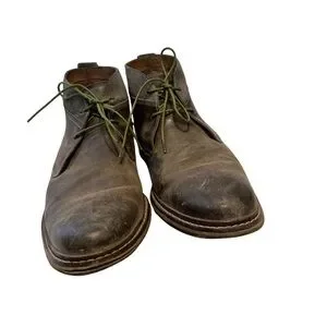 Cole Haan | Shoes | Brown Leather Ankle Boots With Green  display picture 1